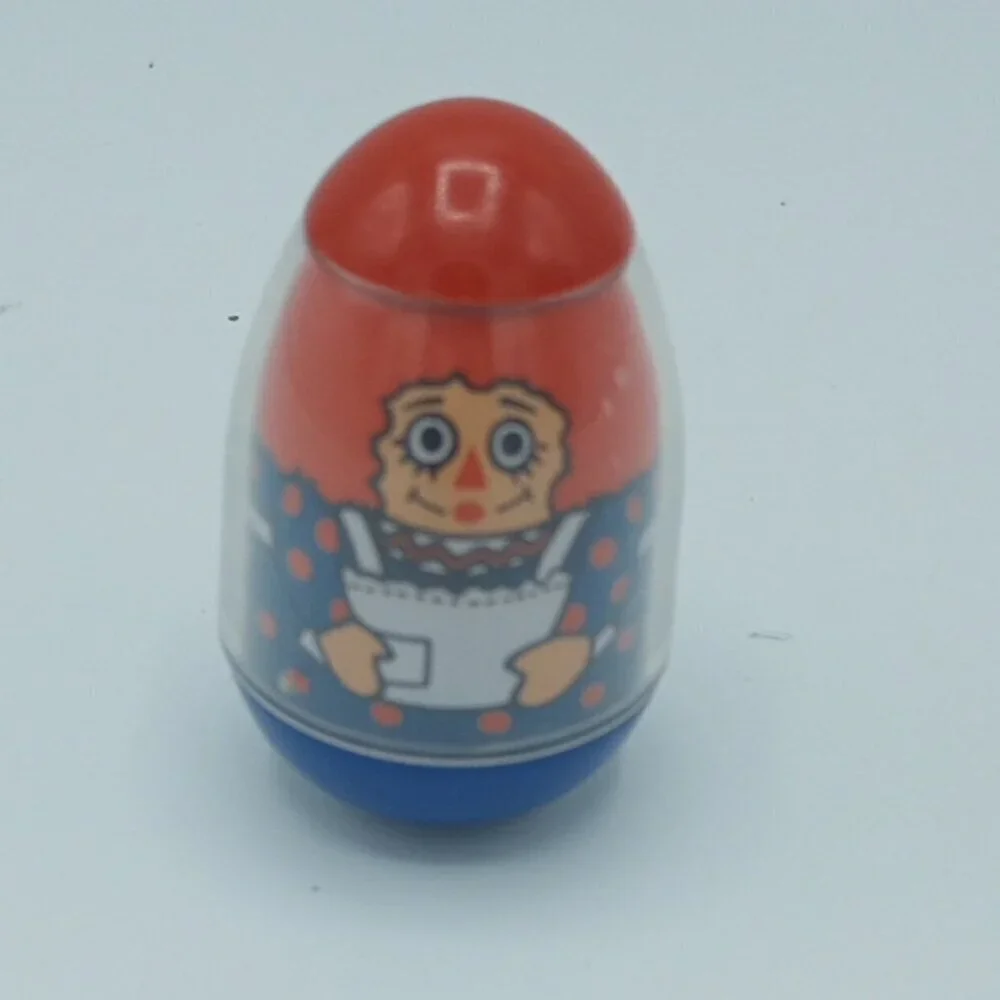 Vintage Raggedy Ann Weeble Wobble 1977 Bobbs Merrill Co
